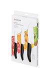 Kyocera Set FK-3PC-BK - 3pc Ceramic Knife set