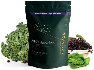 Greens Superfood Powder - Younited All-In Superfood Greens Powder with 53 Premium Organic Food Ingredients|Ultimate Vegetable Powder Alternative| Loaded with Phytonutrients (30 Servings)