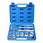 BOOMSTART 17PCS Auto Bearing Race Seal Bush Driver Tool Bush Installation Press Tool Kit