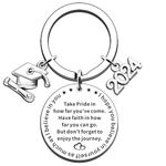 JMIMO 2024 Graduation Gifts for Her Him Graduation Keyring for Daughter Son Sister Best friend High School College Graduate Present