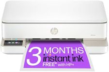 HP Envy 6120e All in One Printer | Perfect for Home | Colour | Wireless | Print, Scan & Copy | 3 Months of Instant Ink Included | Automatic 2-sided Photo Printing | Easy Setup & Reliable Wi-Fi | White