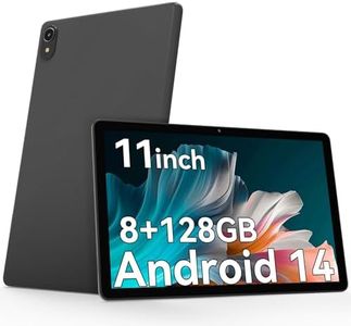 ApoloSign Tablet 11 inch, 2024 Newest Android 14 Tablet, 8GB(4+4) RAM 128GB Storage(Expand to 1TB), Octa-core, 11 inch Incell Large Screen, 7000mAh, Dual Stereo Speakers, 5G WiFi, 5+8MP Dual Cameras