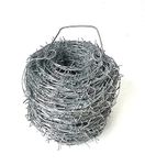 Laxmisafe Barbed Wire for Fencing Barbed Wire for Fencing Kanta taar for Fence Poles Trees Antennae Wire with Hook (Pack of 100 Meter)