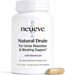 NeuEve Natural Drain | Reduce Bloating & Water Weight | Botanical Supplement | Also Supports Lymphatic, Digestive, & Urinary Drainage | Recommended by an OB-GYN | 100 Capsules