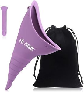 Tpubmity Portatif Urinoir Femme, Pisse Debout pour Femme, Urinelle réutilisable pour Camping, Voyage,Randonnée (Violet)