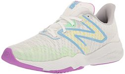 New Balance Women's FuelCell Shift TR V2 Cross Trainer, White/Blue Haze/Cosmic Pineapple, 5.5 M