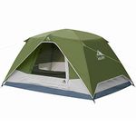 AGLORY 2-3 Person Camping Dome Tent, Easy Setup Tent for Family Waterproof Backpacking Hiking Outdoor.(Green)