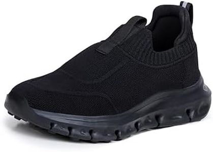 ATHCO Men's Drift Black Walking Shoes_07 UK (ATHST-76)