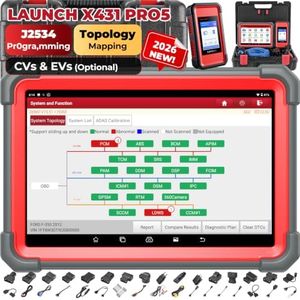 Launch X431 Scanner PRO5 J2534 Pr0gram ECU Coding, Topology, 60+ Services, Bi-Directional All System Scan Tool, CANFD DOIP, 200+ Brands, Guided Functions, 10+ High-end Features