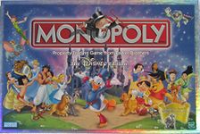 Disney Monopoly Game, 2-6 Players, 8+