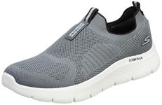 Skechers-Men's Walking Shoes-GO Walk FLEX-216506ID-CCBK-8 Charcoal/Black