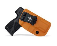 Taurus G2C Holsters IWB for Taurus G2C & Millennium PT111 G2 / PT140 Concealed Holster for Taurus G2C 9mm Gun - Kydex Holster Taurus PT111 G2C Concealed Carry Pistol Case (Orange, Right Hand Draw)