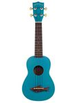 Kala MK-SS-BLU Makala Shark Ukulele, 4-String, Blue, One Size