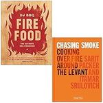 Fire Food The Ultimate BBQ Cookbook By Christian Stevenson & Chasing Smoke Cooking Over Fire Around The Levant By Sarit Packer, Itamar Srulovich 2 Books Collection Set