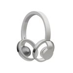 nwm ONE Wireless Open-Ear Headphones | Prevents Sound Leakage with PSZ Technology (Bone Conduction Alternative) | Bluetooth 5.3 | Multipoint | 20-Hour Battery Life with Microphone | Light Gray