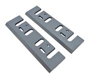 Pair of 110MM HSS Planer Blades for SKIL, HITACHI & RYOBI, MAKITA, Black & Decker, Wolf, Kango (High Speed Steel (HSS))