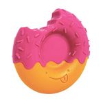 Nylabone Power Chew Donut Dog Chew Toy - Fun & Cute Dog Toys for Aggressive Chewers, Durable Dog Toys, Bacon Glazed Flavor, Large/Giant (1 Count)