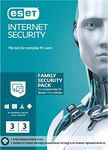 ESET Internet Security Family Security Pack( 3 User, 3 Year ) (Email Delivery in 2 Hours - No CD)