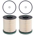 TP1015 Fuel Filter for 6.6L Duramax Diesel, Compatible with 2017-2021 Chevrolet Silverado/GMC Sierra 2500HD 3500HD/2014-2018 Chevy Cruze Replace 23304096 22937279 23456595 Fuel Filter with Seals