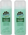 GEMS | 2 x Mucky Pup Flea Repellent Shampoo 475ml | Gentle and Effective Dog Shampoo | Deep Clean | Dirt Remover | Grooming | Dirt Remover Cleansing Shampoo | Flea Treatment - 2 Pack - Gems