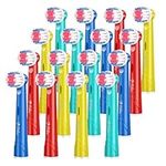 Milos Kids Toothbrush Heads Compatible with Oral B Kids Toothbrush Heads / 16 Pack of Compatible Oral B Toothbrush Head Kids/Junior Heads Compatible Oral B Toothbrush Heads for Children