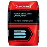 EVO-STIK Floor Levelling Compound, Fast Setting, Self Smoothing, for Interior Use, 25kg, Grey