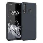 kwmobile Case Compatible with Huawei P30 Lite Case - Soft Slim Protective TPU Silicone Cover - Blueberry