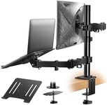 Zumist Dual Monitor Stand with Lapt