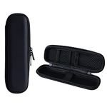 Wolfteeth Pencil Accessories Holder Case Mini Vapor Case Travel EVA Hard Shell Pen Pencil Case for Tablet, Pencil Accessories Black/ 130001((Empty Case Only)