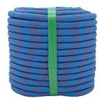 ONESTEP Todi Mills Adventure Climbing Rope 10 Mm Blue 100 mtr Static Climbing Rope Nylon Rock Climbing Rope Outdoor Rock Climbing Rope for Rock Climbing