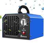 Sailnovo Ozone Generator, 6,000 mg/h Industrial Ozone Generator, Odour Killer, Ozone Air Purifier, Ozone Device, Ozone Device with Timer for Room, Smoke, Cars, Pets, All Room Sizes