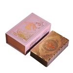 Tarot Cards for Beginners - Waterproof PVC Material - with Book - English,Pink