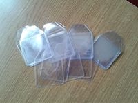 100 x 50mm - 2" x 2" - Plastic PVC Coin Envelope Wallets - Badge Holders