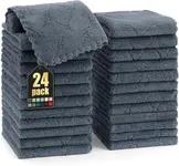 Homaxy 24 Pack Kitchen Dish Cloths 