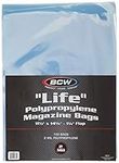 BCW Supplies Life Magazine Bags 100