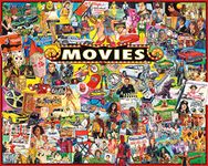 White Mountain Puzzles The Movies - 1000 Piece Jigsaw Puzzle