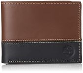 Timberland Men's Hunter Colorblocked Passcase, Black/Brown, One Size