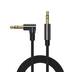 CableCreation 3.5mm TRS Audio Cable, 3.5mm Male to Male Auxiliary Aux Cable Compatible with Phone, Tablet, Headphone, MP3 Player, Car/Home Stereo, Laptop Black 6 FT