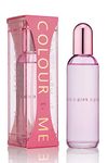 COLOUR ME Pink Perfume for Women. 100ml Eau de Parfum. Luxury Fragrance - Ladies Perfume, Long Lasting Womens Perfumes by Milton-Lloyd