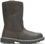 Wolverine Men's Floorhand 10" Waterproof Boot Wellington, Dk Brown, 7.5 X-Wide