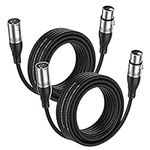 EBXYA XLR Cable 10 Ft 2 Packs - Pre
