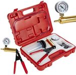 ZENO Brake Bleeding Kit | Hand Held Brake Bleeding Kit Vacuum Pump Tester with Vacuum Gauge, Adapter and Case | Great For Automotive Cars, Vehicles,Truck and Motorbikes