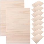 10Pcs Taekwondo Breaking Board, Rebreakable Punching Boards Wooden Kick Board Training Accessory for Kids Adult Arts Karate Practice Performing