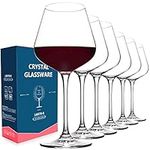 FAWLES Red Wine Glasses, Set of 6 B