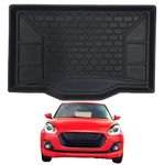 Automat Tpe Waterproof Trunk Boot Mat (Maruti Suzuki Swiftfor Maruti Swift, Black)