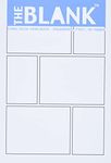 The Blank Comic Book Panelbook - Staggered, 7"x10", 127 Pages