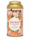 SAN-CHA Tea Boutique, Rose Buds Tea, Rich In Vit- C, Natural & Sundried Rose Buds, Caffeine Free Tea, Herbal Tea, Rose Buds,Loose Leaves - 50 Gm