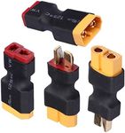 4-Pack XT60 Plug to Deans T-Plug Ma