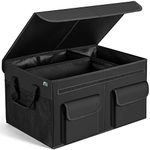 MIU COLOR Car Trunk Organizer - Foldable Cargo Trunk Organizer with Durable Cover Washable Storage with Reinforced Handles