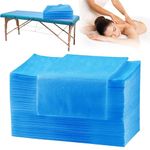 YILUFA1688 100Pcs Disposable Massage Table Sheets, 71"x31" Waterproof Sheets for Massage Table, Breathable Soft Non-Woven Fabric Spa Bed Cover for Lash Bed, Travel, Beauty Salon, Tattoo, Estheticians